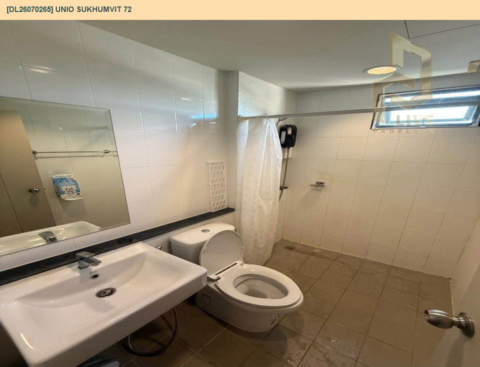 รูป DL26070265 ให้เช่าคอนโด ยูนิโอ สุขุมวิท 72 (UNiO Sukhumvit 72) ใกล้ BTS แบริ่ง พร้อมเข้าอยู่ โทรด่วน 0638692663 LineID @952jdxxk - รูปที่ 7/9
