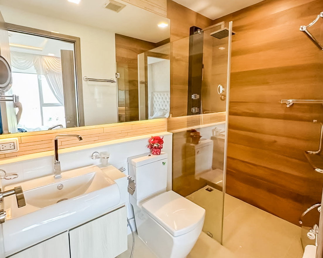 รูป Del Mare Bang Saray Beachfront Condo 2 Bedroom for Rent - รูปที่ 12/14