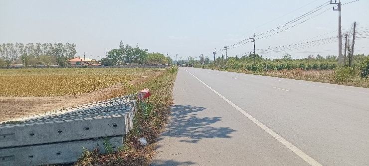 รูป ขายที่ดิน24ไร่ ติดถนน3015 ใกล้นิคม - รูปที่ 6/6