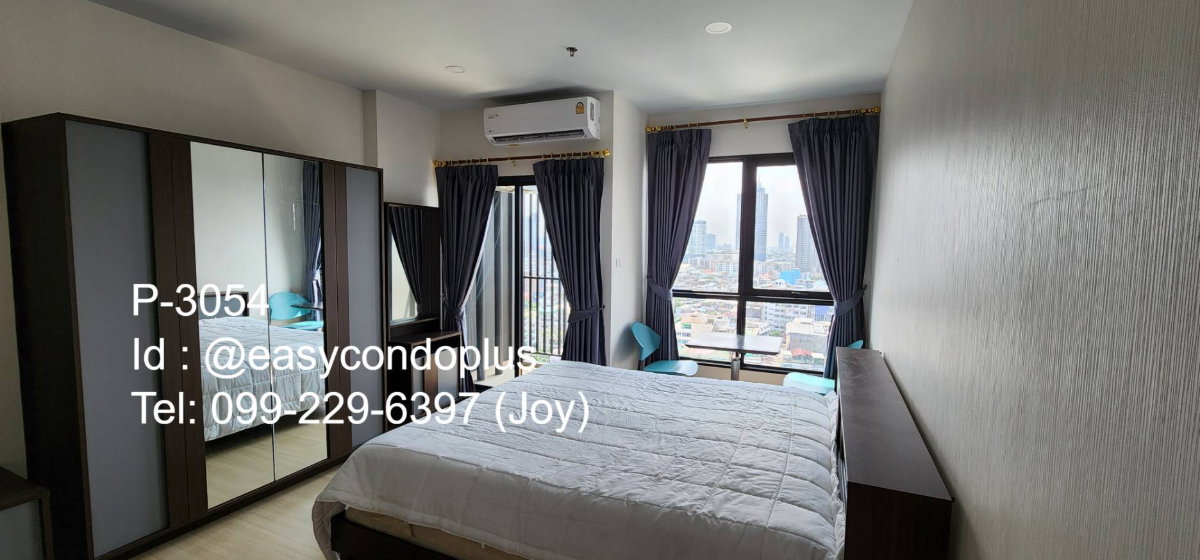 รูป P-3054 ให้เช่า(ศุภาลัย ลอฟท์ ประชาธิปก–วงเวียนใหญ่) | ชั้นสูง วิวเมือง | พร้อมอยู่📞 Line ID: @easycondoplus | โทร. 099-229-6397 - รูปที่ 6/12