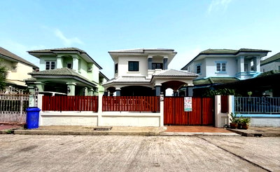 บ้านเดี่ยว รร.กสิณธรเซนต์ปีเตอร์ : ขายบ้านเดี่ยว ม.เศรณี บ้านกล้วย ไทรน้อย แต่งใหม่ ขายถูก 2.69 ล้าน