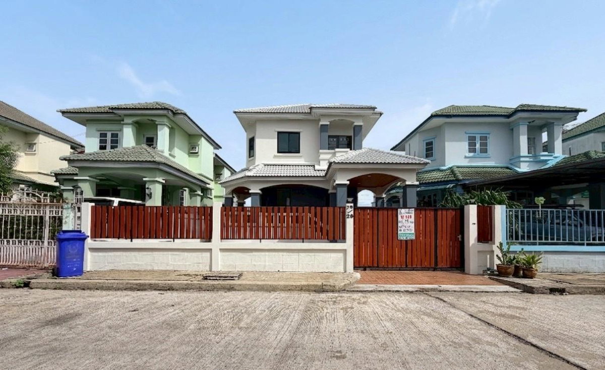รูป ขายบ้านเดี่ยว ม.เศรณี บ้านกล้วย ไทรน้อย แต่งใหม่ ขายถูก 2.69 ล้าน - รูปที่ 1/12