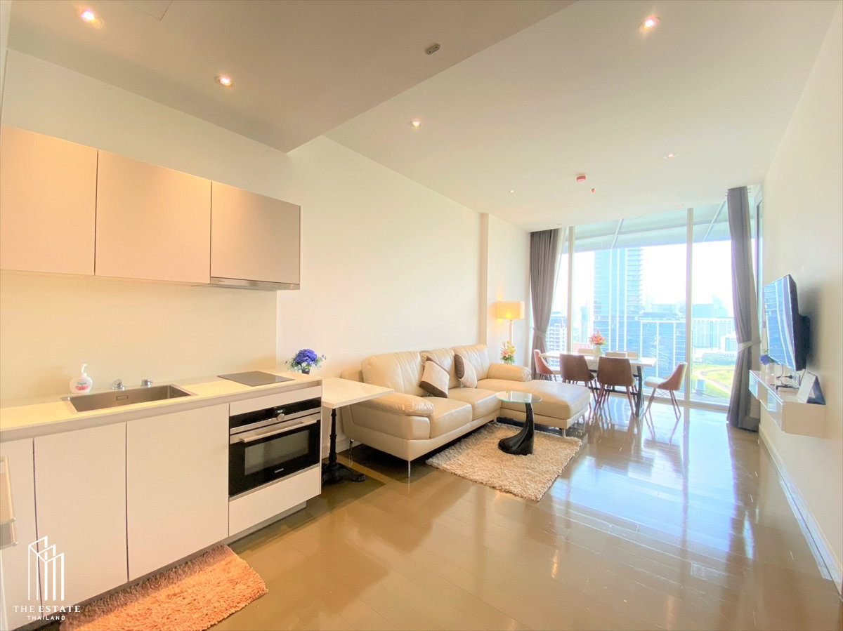รูป Condo for Rent Magnolias Ratchadamri Boulevard ชั้นสูง 20up ทิศใต้ วิวเมือง แต่งสวย เฟอร์ครบ พร้อมอยู่ @45,000 Baht - รูปที่ 4/7