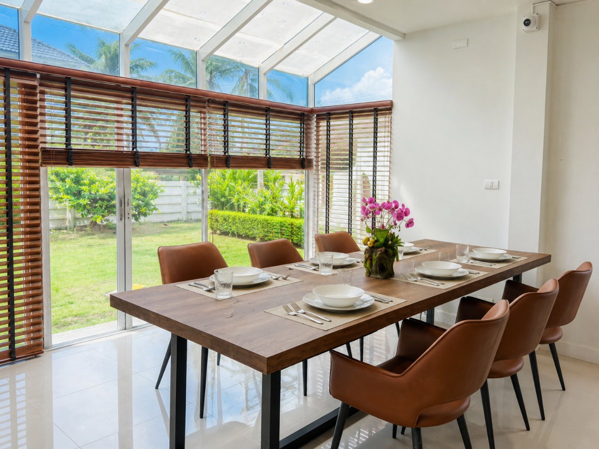 รูป 🏡 บ้านเดี่ยวหลังใหญ่สุดในโครงการ! หลังมุม พร้อมสระว่ายน้ำ + สไลเดอร์+ สระว่ายน้ำส่วนตัว หมู่บ้านอารียาโคโม่ ลาดกระบัง (ใกล้สนามบินสุวรรณภูมิ) - รูปที่ 18/21