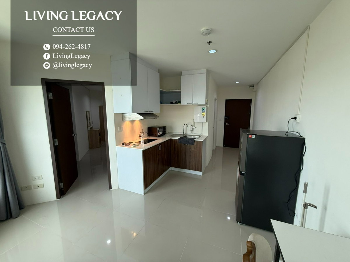 รูป THU661 เช่าด่วน คอนโด Asakan Place Srinakarindra 43 ตร.ม. | ชั้น 31 | 1 ห้องนอน | 1 ห้องน้ำ 12,000 บาท/เดือน line id : @livinglegacy - รูปที่ 7/10