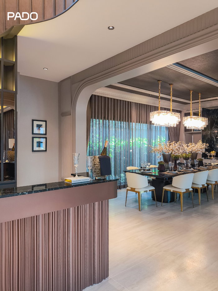รูป ขายบ้านหรู (หลังตัวอย่าง) Grand Bangkok Boulevard สุขสวัสดิ์ - พระราม 3 , 5 นอน 6 น้ำ , 5 ที่จอดรถ พร้อมสระว่ายน้ำ และ โรงจอดรถซุปเปอร์คาร์ - รูปที่ 12/43