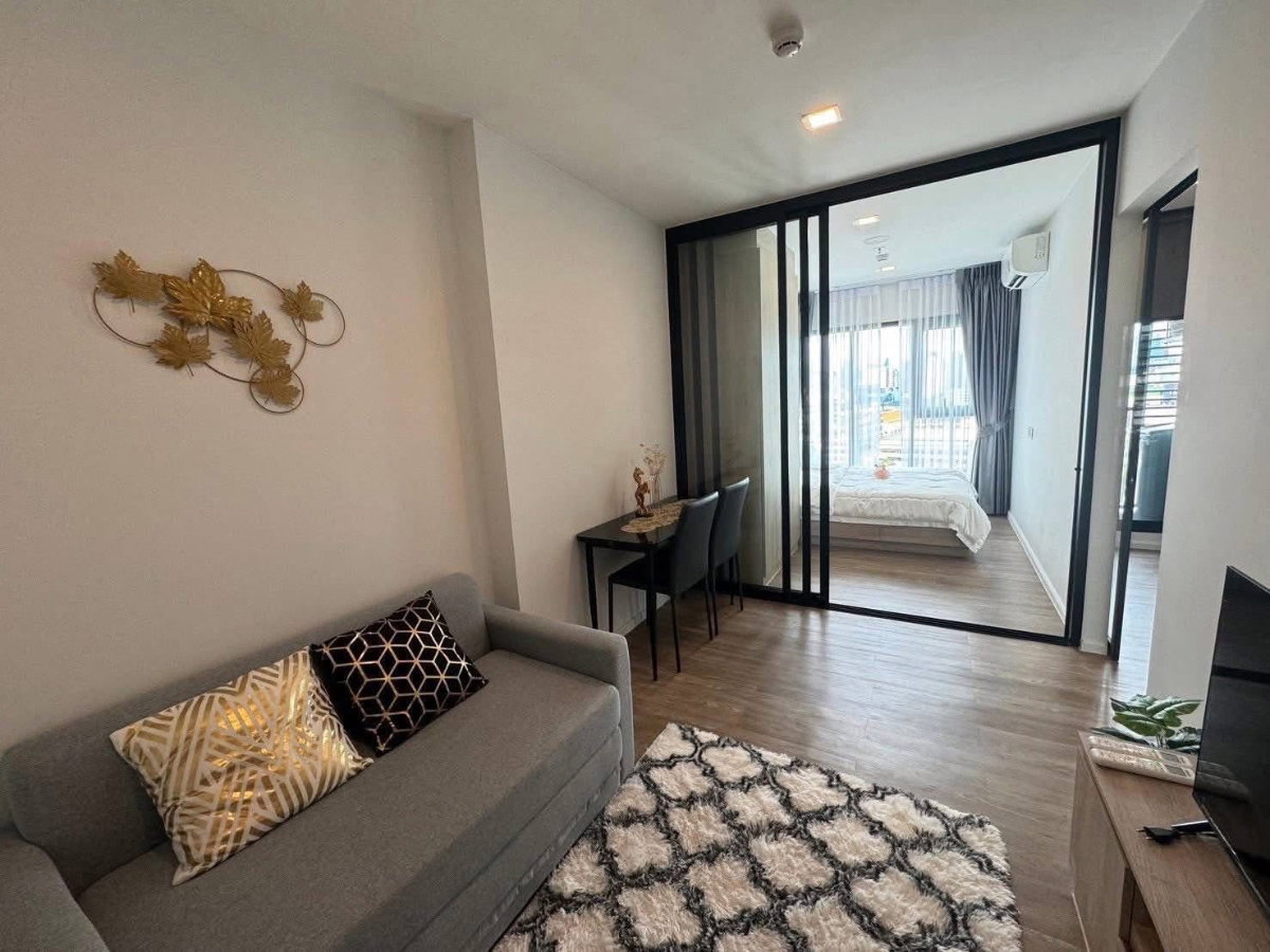 รูป 🌻Ready to move🌻Modiz sukhumvit 50 🚝 มีรถรับส่ง BTS อ่อนนุช เฟอร์ครบ จบในที่เดียว โทร 095 - 8298782 - รูปที่ 7/12