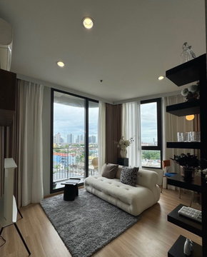 Rent a beautiful, fully furnished condo at Skyrise Avenue Sukhumvit 64. Great location, near BTS Punnawithi. Interested? Add me on Line: @841qqlnr