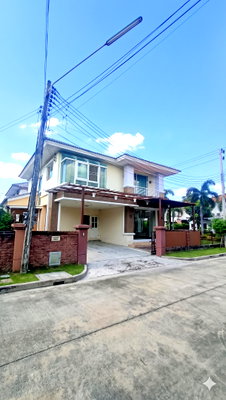 เช่าบ้านเดี่ยว รังสิต-นครนายก 60 : บ้านเช่าหลังมุมทำเลทอง! จ่ายแค่ 3 หมื่นบาท ออฟฟิศก็ได้ สต็อกของก็ปัง พื้นที่จัดเต็ม 230 ตร.ม. คาซ่าวิลล์ คลอง 2 จองด่วน 