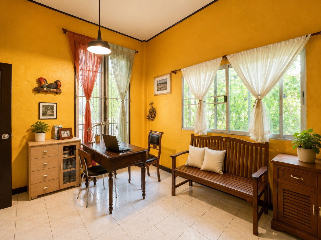 รูป ขายด่วน บ้านเดี่ยวดีไซน์พิเศษ บนที่ดิน 100 ตร.ว. 250 ตร.ม. 4 ห้องนอน ซอยสายไหม 7 เพียง 150 เมตรจากถนนสายไหม - รูปที่ 4/12