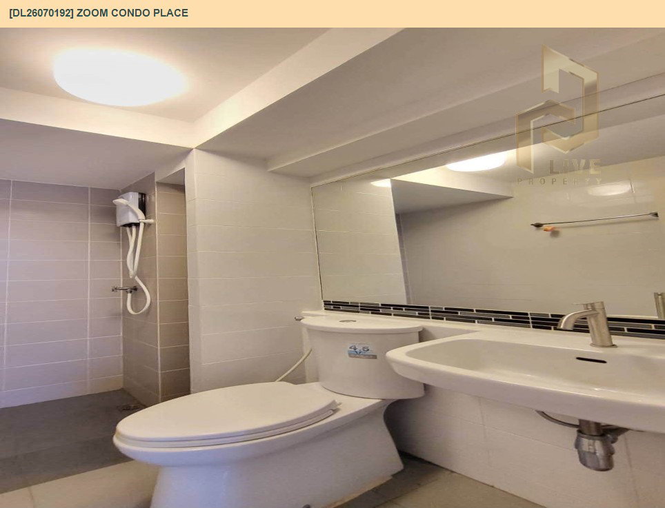 รูป DL26070192 ให้เช่าคอนโด ซูม คอนโด 49 (Zoom Condo 49) ใกล้ - พร้อมเข้าอยู่ โทรด่วน 0638692663 LineID @952jdxxk - รูปที่ 5/6