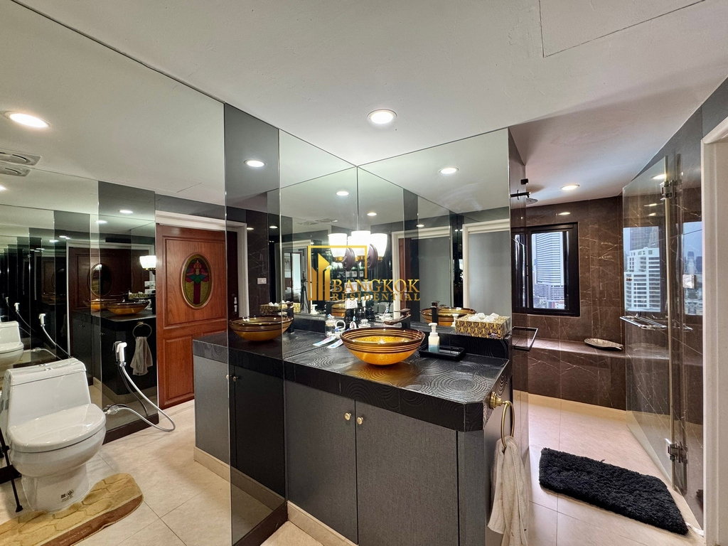 รูป Baan Sathorn | Exceptional 4 Bedroom Penthouse in Prime Area - BR19428CD - รูปที่ 18/39