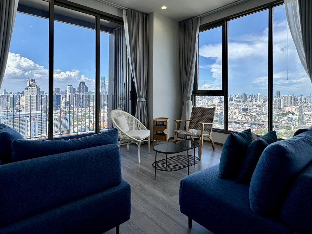 รูป 🔥For Rent📍Rhythm Charoenkrung Pavillion📍2 bed 109 Sq.m Rent :105,000 - รูปที่ 15/23
