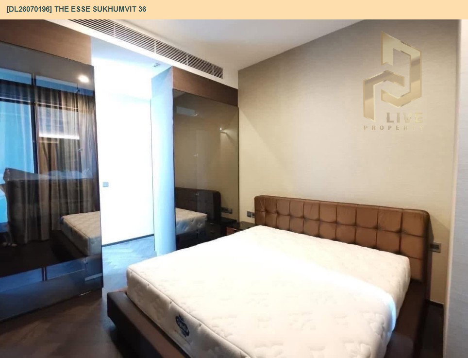 รูป DL26070196 ให้เช่าคอนโด ดิ เอส สุขุมวิท 36 (THE ESSE Sukhumvit 36) ใกล้ BTS ทองหล่อ พร้อมเข้าอยู่ โทรด่วน 0614453194 LineID @952jdxxk - รูปที่ 5/7