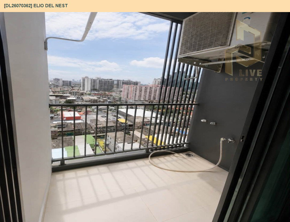 รูป DL26070362 ให้เช่าคอนโด เอลลิโอ เดล เนสท์ (Elio Del Nest) ใกล้ BTS อุดมสุข พร้อมเข้าอยู่ โทรด่วน 0653619502 LineID @952jdxxk - รูปที่ 6/6