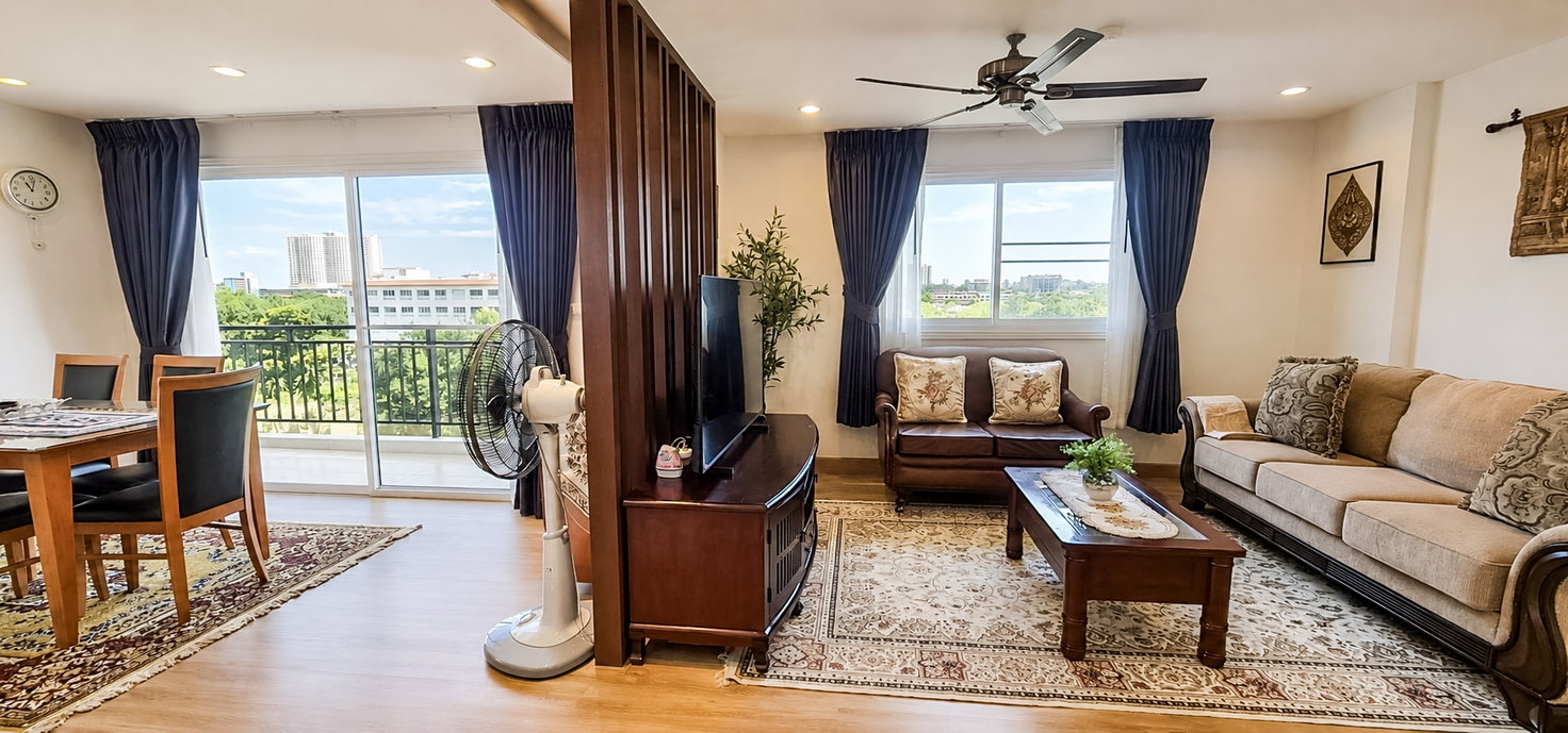 รูป Porch Land 2 Jomtien Corner Condo 1 Bedroom for Rent - รูปที่ 1/12