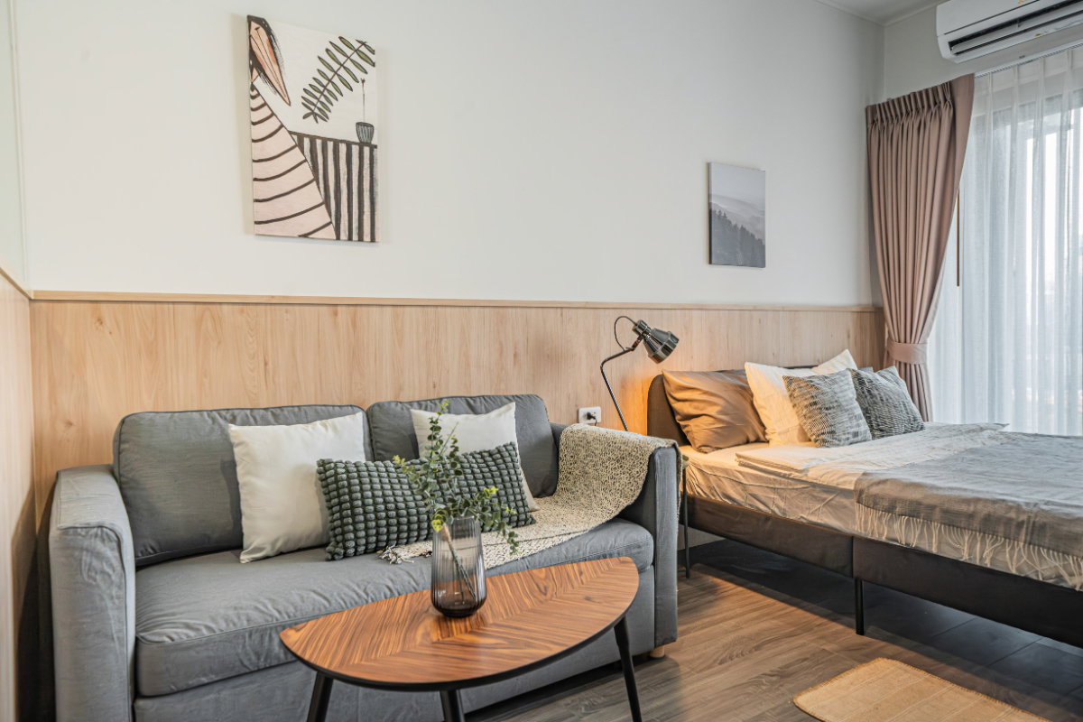 รูป ให้เช่า 🌟IDEO Sukhumvit Rama 4 🌟Studio 🛏️ขนาด 30.17 ตร.ม สามารถเดินไป BTS พระโขนงได้🚅 - รูปที่ 2/10