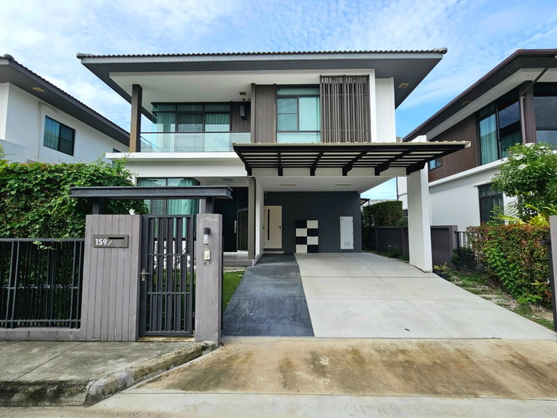 ขายบ้านเดี่ยว : 🔥 ขาย บ้านเดี่ยว มัณฑนา ศรีนครินทร์–บางนา (Mantana Srinakarin–Bangna) | ใกล้ MRT สายสีเหลือง สถานีศรีด่าน