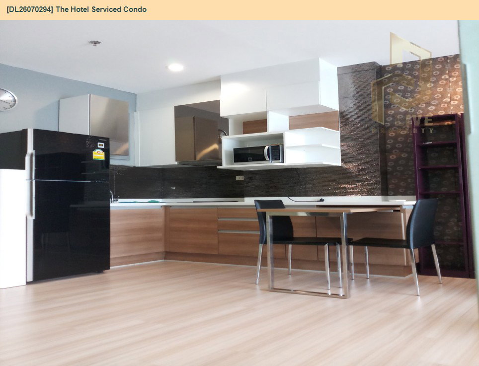 รูป DL26070294 ให้เช่าคอนโด เดอะ โฮเทล เซอร์วิส คอนโด (The Hotel Serviced Condo) ใกล้ MRT บางกระสอ พร้อมเข้าอยู่ โทรด่วน 0614453194 LineID @952jdxxk - รูปที่ 3/6