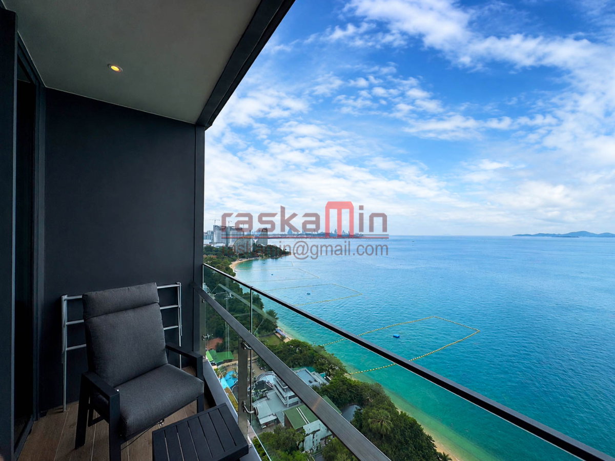 รูป ขายด่วน AROM Wongamat ติดหาดวงศ์อมาตย์ | วิวทะเล | 1 ห้องนอน | 47.58 ตร.ม. | 12 ล้านบาท - รูปที่ 4/11