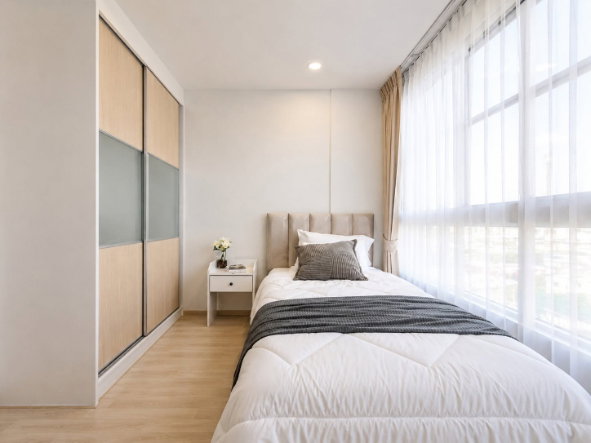 รูป ขายคอนโด 2 นอน Cool House รัชดา 12 ห้องมุม แต่งสวย ใกล้ MRT ห้วยขวาง - รูปที่ 11/15
