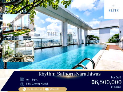 ขายคอนโด : ✨ Rare Gem in Prime Naradhiwas – Pristine Like-New Residence Offered at an Unbeatable Below-Market Price ✨