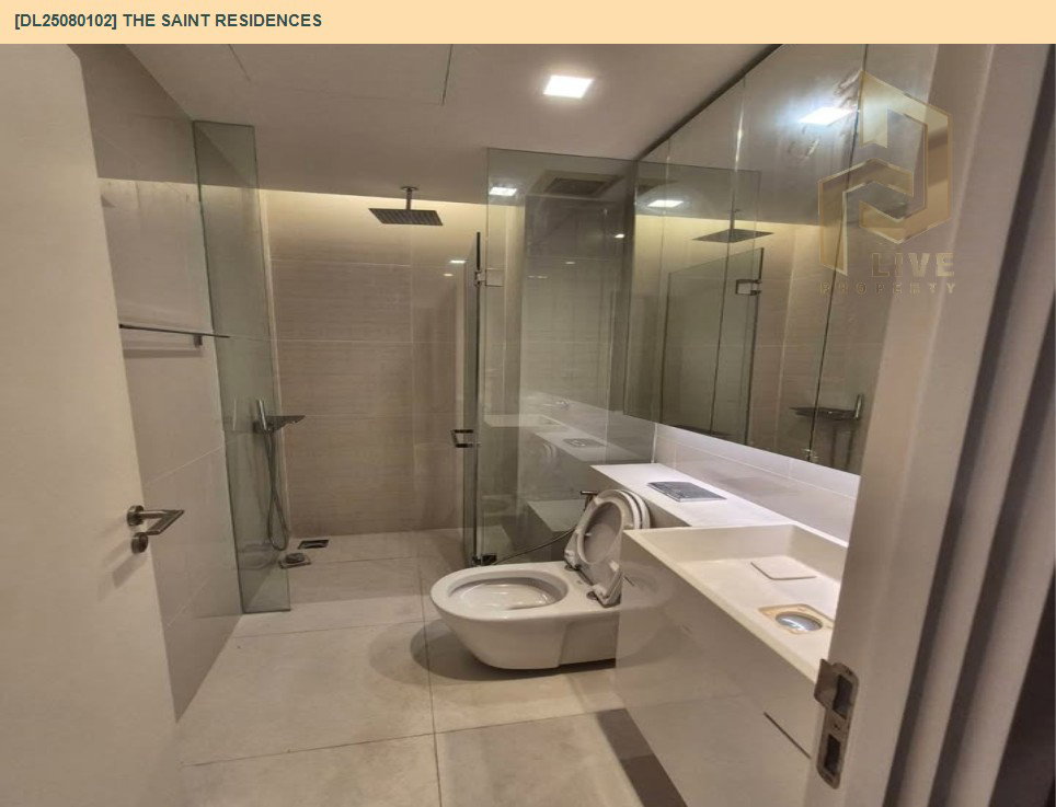 รูป DL25080102 ให้เช่าคอนโด เดอะ เซนต์ เรสซิเดนซ์ (The Saint Residences) ใกล้ MRT พหลโยธิน พร้อมเข้าอยู่ โทรด่วน 0653619502 LineID @952jdxxk - รูปที่ 9/9