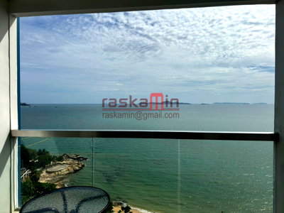 ขายคอนโด : 🌴 คอนโดหรูติดทะเลสำหรับขาย | The Palm Wongamat Beach | 1 ห้องนอน 53 ตร.ม. | พัทยา