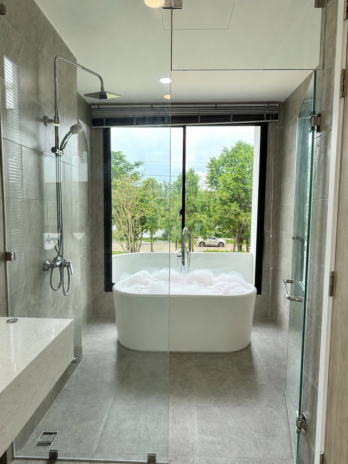 รูป 🏡✨ ให้เช่า The Forest Prime Pool Villa พูลวิลล่าสุดหรู ใกล้สนามบินสุวรรณภูมิ 🔥ค่าเช่าเพียง 65,000 บาท/เดือน - รูปที่ 11/20
