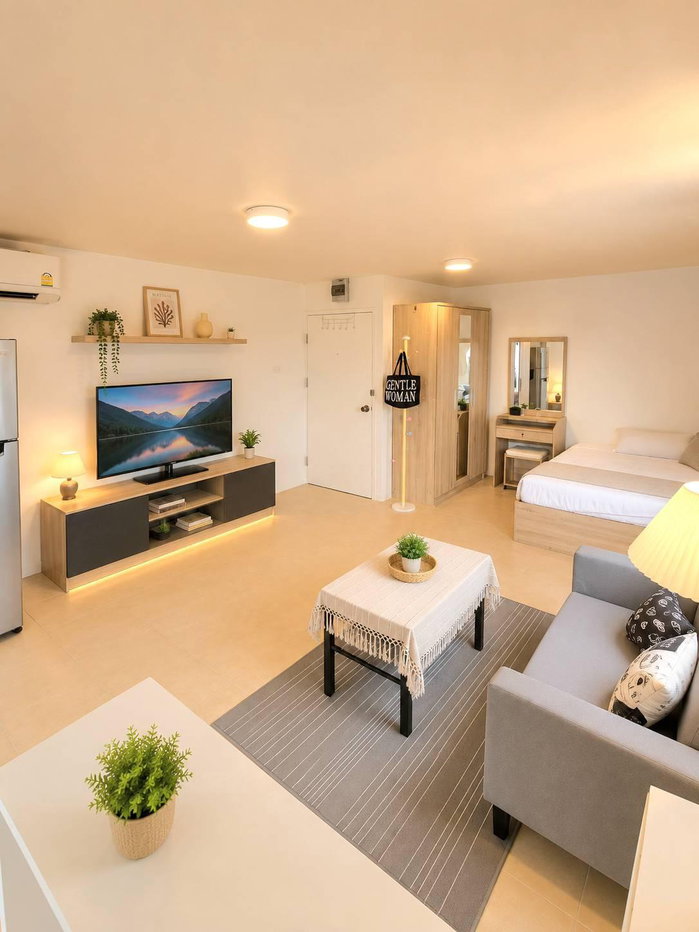 รูป 🔥ด่วน ห้องไปไวมากกก Code: 26KJ3588  ให้เช่า Pete Ratchada Condominium ✅ Add Line @kjcondo (มี@ข้างหน้าด้วยนะคะ) - รูปที่ 3/10