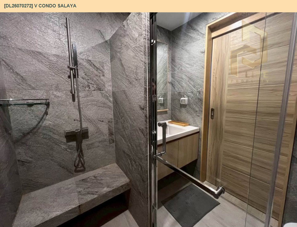 รูป DL26070272 ให้เช่าคอนโด วี คอนโด ศาลายา (V condo Salaya) ใกล้ - พร้อมเข้าอยู่ โทรด่วน 0614453194 LineID @952jdxxk - รูปที่ 7/7