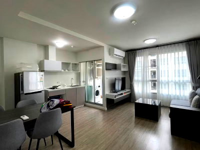 Condos for rent 700 Year Sports Arena Chiang Mai : 🍃 Condo for RENT! at Dcondo Ping * Fully Furnished - Ready to move in * next to Central Festival near many cafe, CBP, Supermarket, School and etc