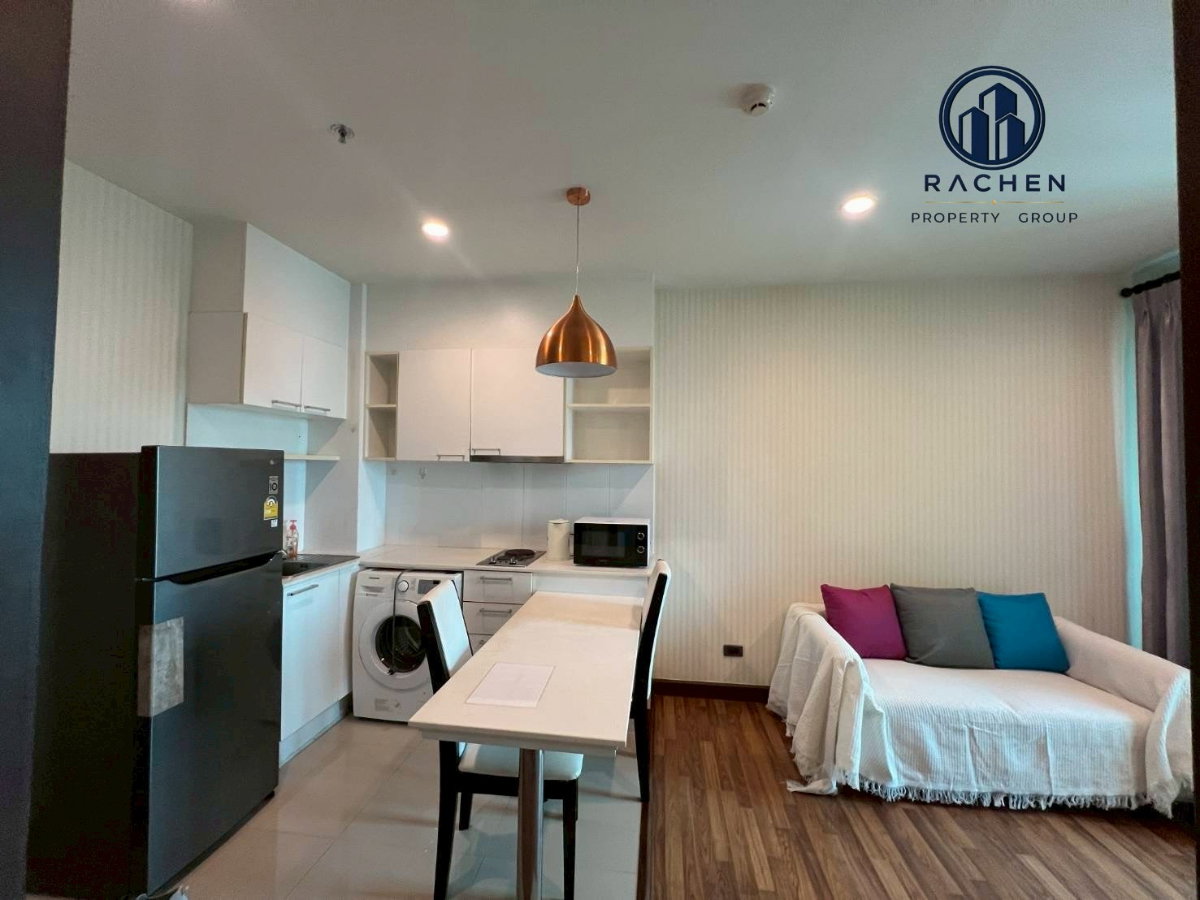 รูป ให้เช่า‼️คอนโด The Rise Residence 1 ห้องนอน ทิศตะวันตก ขนาด 34 ตร.ม. ชั้น 12A - รูปที่ 2/13