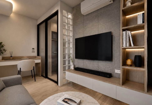 Condo for sale, Rimnam Mansion, can walk to Chiangmai University, renovate new room, good location and room, Call (0955752068 Khun Chompoo)