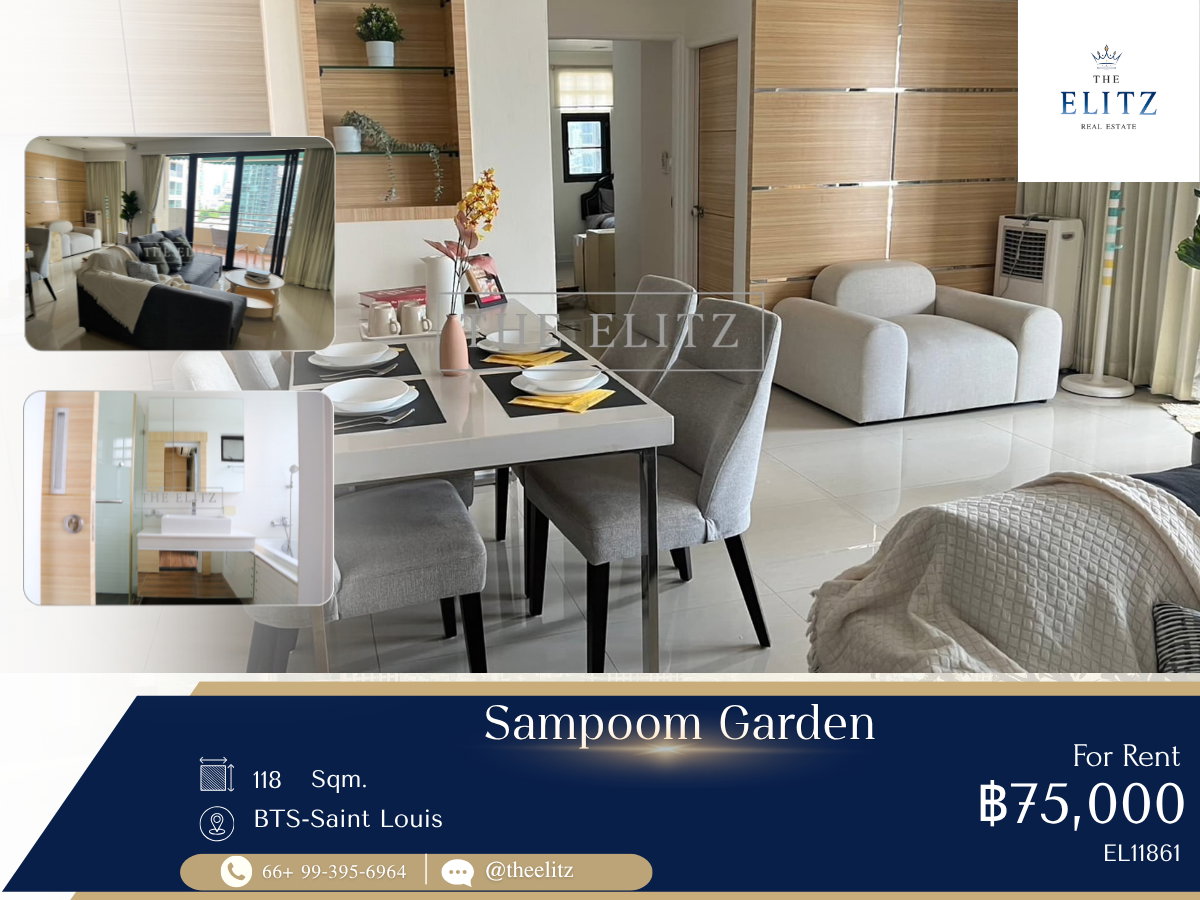 รูป ✨ Newly Renovated Ultra-Spacious Residence Near BTS/MRT – Modern Comfort with Massive Living Area ✨ - รูปที่ 1/19