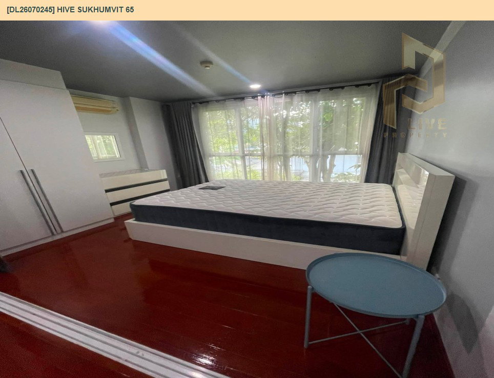 รูป DL26070245 ให้เช่าคอนโด ไฮฟ์ สุขุมวิท 65 (Hive Sukhumvit 65) ใกล้ BTS เอกมัย พร้อมเข้าอยู่ โทรด่วน 0638692663 LineID @952jdxxk - รูปที่ 5/7