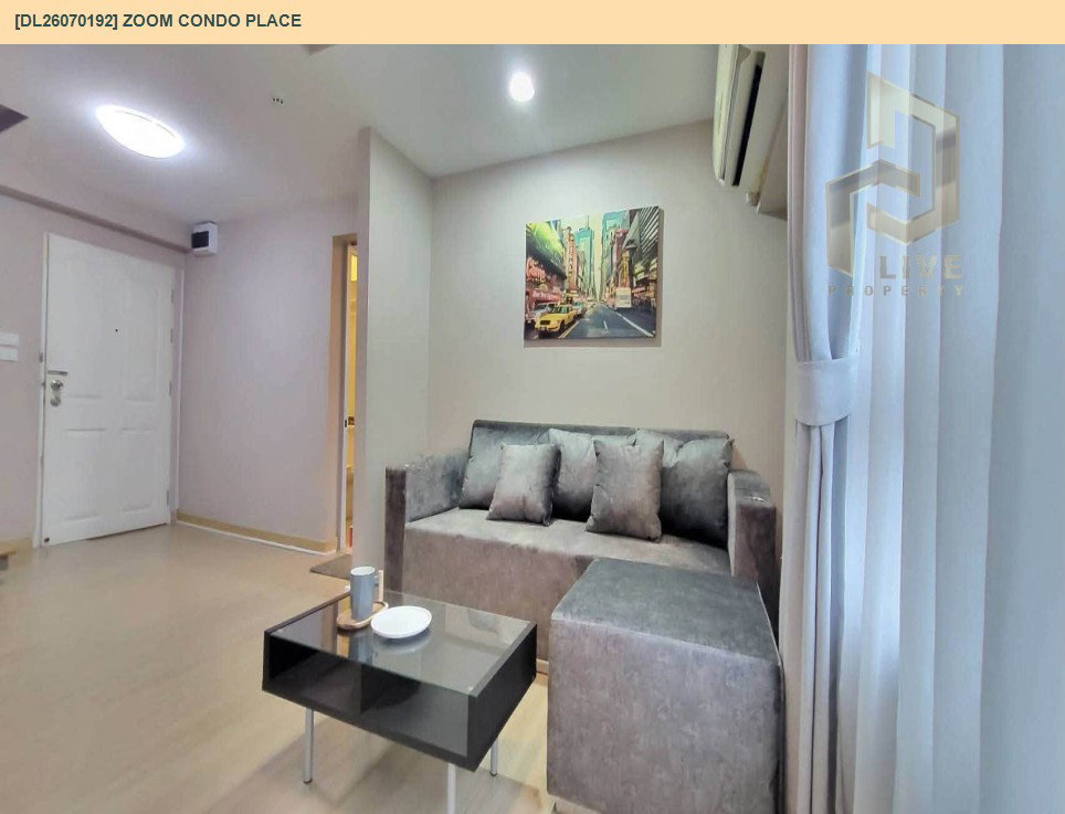 รูป DL26070192 ให้เช่าคอนโด ซูม คอนโด 49 (Zoom Condo 49) ใกล้ - พร้อมเข้าอยู่ โทรด่วน 0638692663 LineID @952jdxxk - รูปที่ 2/6