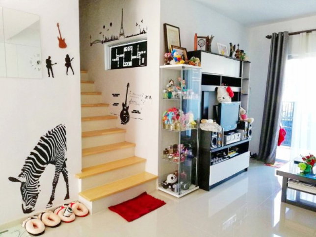 รูป สุเหร่าคลองหนึ่ง ให้เช่าทาวน์โฮม3นอน2น้ำ แฟชั่น 900ม MRTวงแหวนรามอินทรา 1.8 กม. ซาฟารีเวิลด์ 2.3 กม. - รูปที่ 5/8