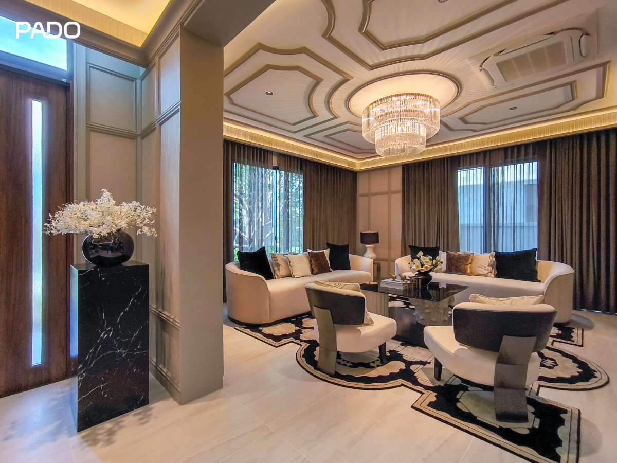 รูป ขายบ้านหรู (หลังตัวอย่าง) Grand Bangkok Boulevard สุขสวัสดิ์ - พระราม 3 , 5 นอน 6 น้ำ , 5 ที่จอดรถ พร้อมสระว่ายน้ำ และ โรงจอดรถซุปเปอร์คาร์ - รูปที่ 7/43