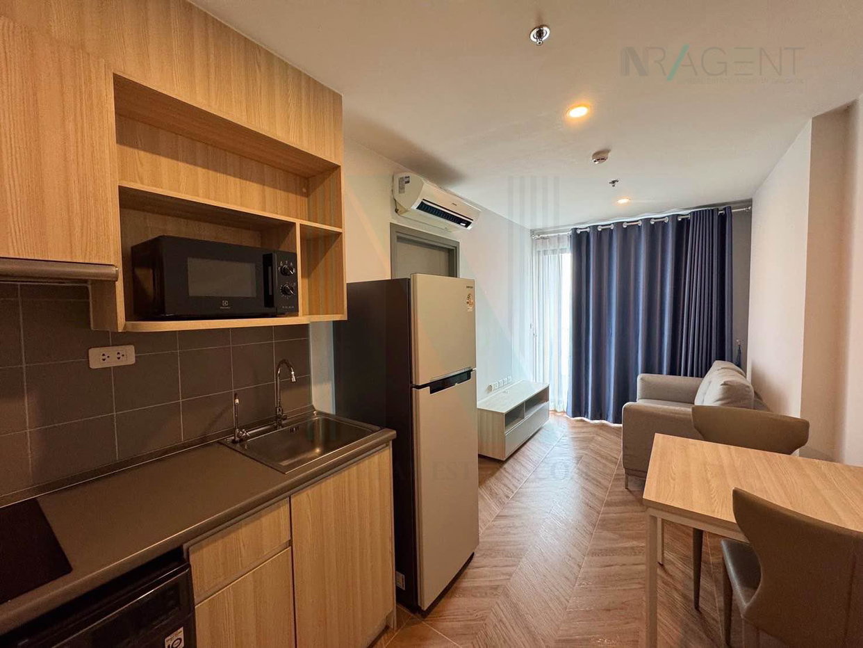 รูป ให้เช่าคอนโด ไอดีโอ โอทู อาคาร A ชั้น 12A 1 ห้องนอน ขนาด 33 ตรม ใกล้ BITEC Bangna - รูปที่ 5/8