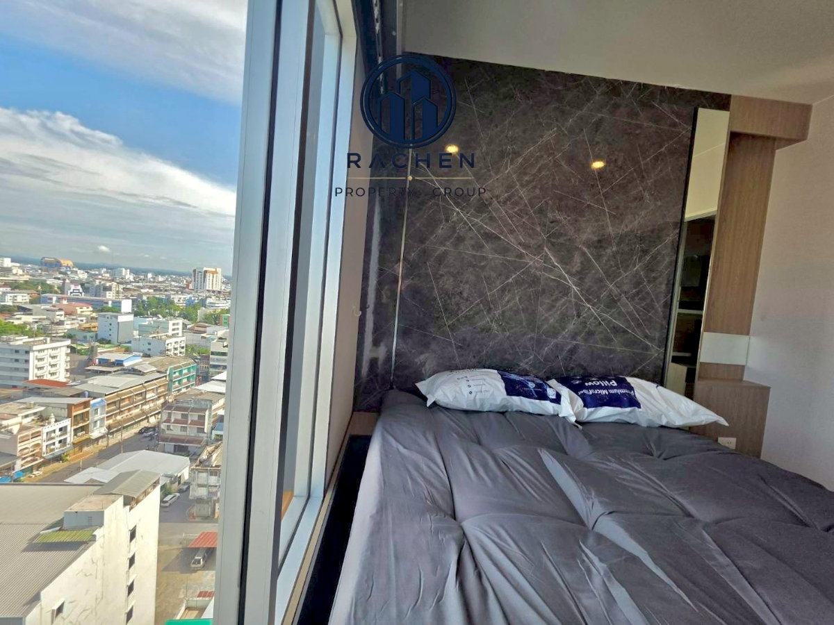 picture For Rent: Plus Connect Hatyai, 16th floor, 28 sq.m., west-facing, ready to move in. Rent: 10,000 THB/month - 3/25
