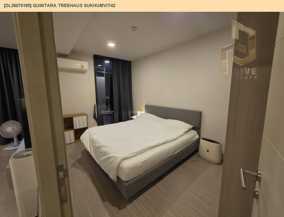 รูป DL26070185 ให้เช่าคอนโด ควินทารา ทรีเฮาส์ สุขุมวิท 42 (Quintara Treehaus Sukhumvit 42) ใกล้ BTS เอกมัย พร้อมเข้าอยู่ โทรด่วน 0614453194 LineID @952jdxxk - รูปที่ 5/6