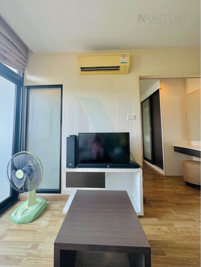 รูป ให้เช่าคอนโด บ้านนวธารา เกษตร-นวมินทร์ อาคาร 1 ชั้น 5 1 ห้องนอน ขนาด 32 ตรม ใกล้ เชลเตอร์เอาท์เล็ท - รูปที่ 3/8