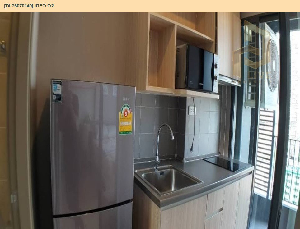 รูป DL26070140 ให้เช่าคอนโด ไอดีโอ โอทู (IDEO O2) ใกล้ BTS บางนา พร้อมเข้าอยู่ โทรด่วน 0614453194 LineID @952jdxxk - รูปที่ 4/7