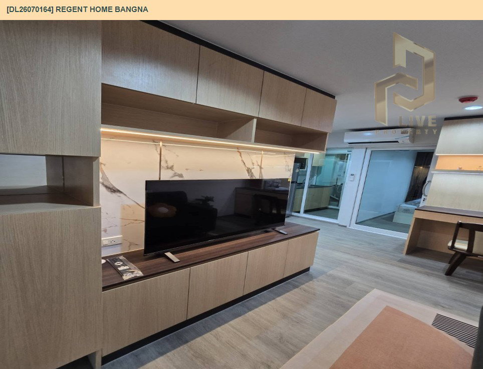 รูป DL26070164 ให้เช่าคอนโด รีเจ้นท์ โฮม บางนา (Regent home bangna) ใกล้ BTS บางนา พร้อมเข้าอยู่ โทรด่วน 0638692663 LineID @952jdxxk - รูปที่ 4/12
