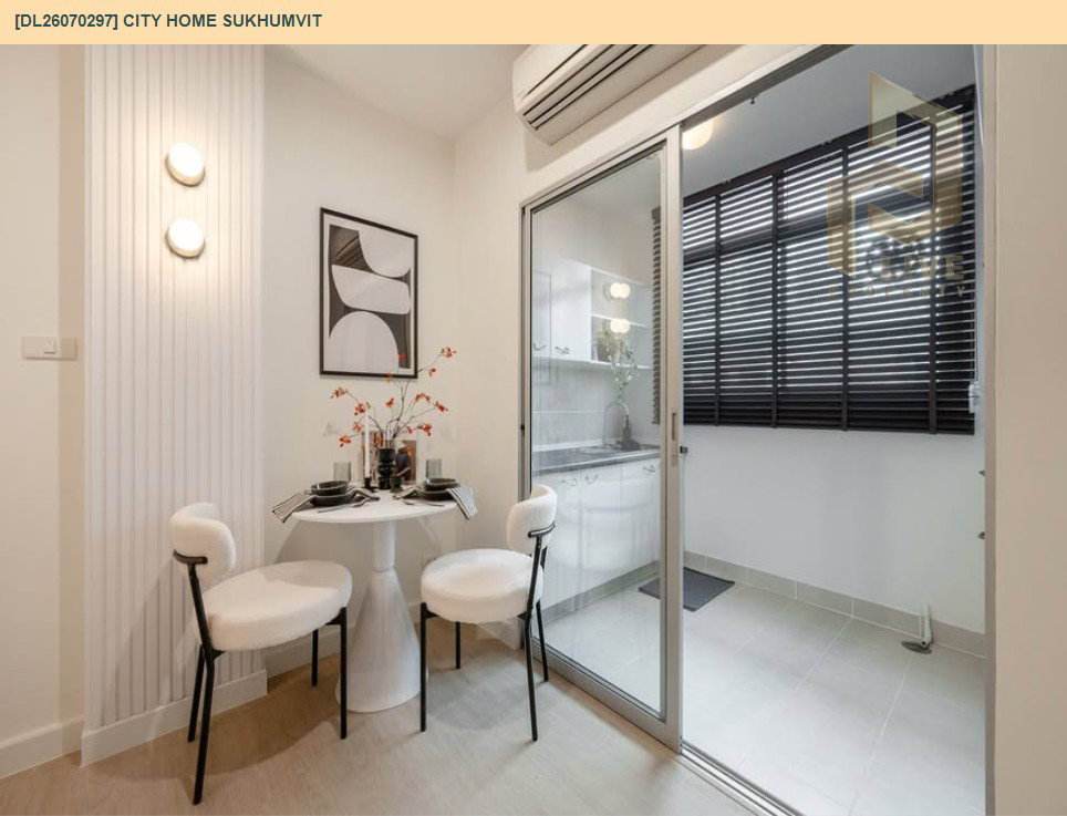 รูป DL26070297 ขายคอนโด ซิตี้ โฮม สุขุมวิท  (City Home Sukhumvit) ใกล้ BTS อุดมสุข พร้อมเข้าอยู่ โทรด่วน 0638692663 LineID @952jdxxk - รูปที่ 13/14