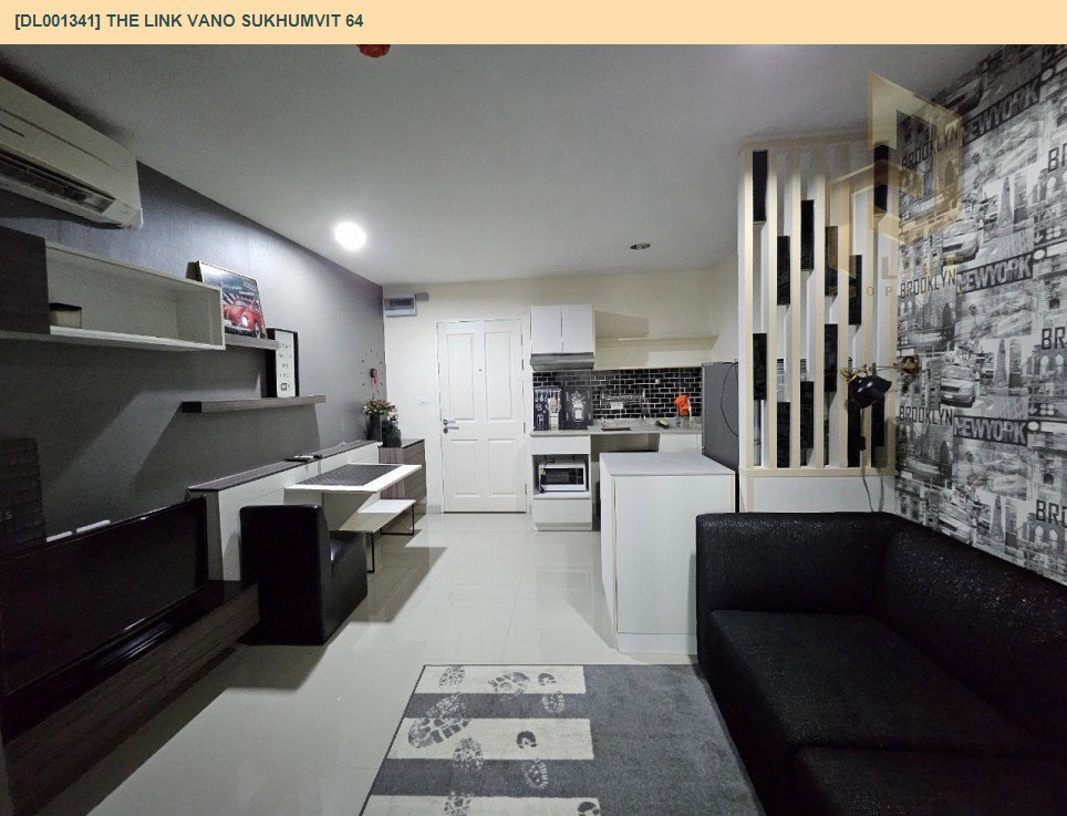 รูป DL001341 ให้เช่าคอนโด เดอะ ลิงค์ วาโน สุขุมวิท 64 (The Link Vano Sukhumvit 64) ใกล้ BTS ปุณณวิธี พร้อมเข้าอยู่ โทรด่วน 0653619502 LineID @952jdxxk - รูปที่ 6/7