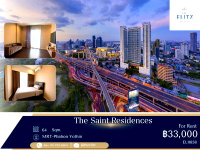 คอนโดให้เช่า : ✨ Premium High-Floor Residence with Stunning Panoramic Views Over Chatuchak Park Greenery ✨
