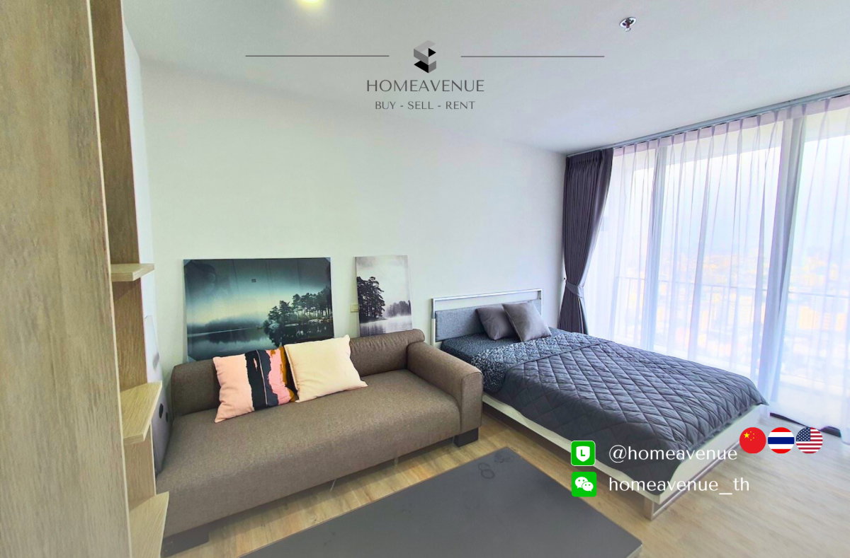 picture Highlight✨ 1-Bedroom (Studio) 🚇 Near MRT Ladprao💥📲 Line: @homeavenue ⭐HA-394 - 3/8