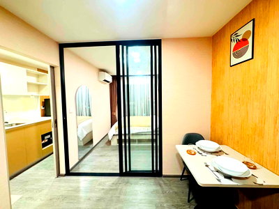 Condos for rent : For rent  Kave Wonderland! ✨ Available now: A stunning unit right across from TU Rangsit. Outer view • Building: A, 7th Floor • Size: 26.27 sq.m.